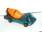 1970 Hot Wheels Redline HEAVYWEIGHTS Cement Mixer DECENT ALL ORIGINAL AQUA!