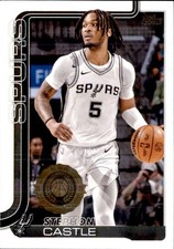 2025 Topps NBA Basketball - San Antonio Spurs Stephon Castle #197