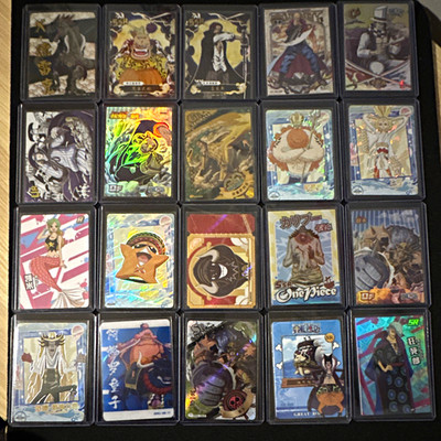 One Piece Hologram CCG Trading Card Lot of 20 Cards