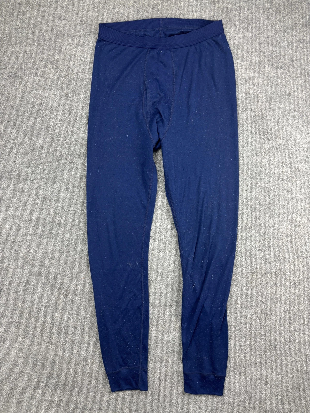 Vintage Patagonia Base Layer Pants Mens Medium Blue Capilene Thermal Tapered