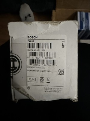 BOSCH ZX835 PIR/MW Motion Sensor New