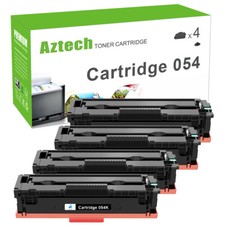4PK CRG 054 Toner Cartridge for Canon ImageClass MF642cdw MF644cdw MF641cw
