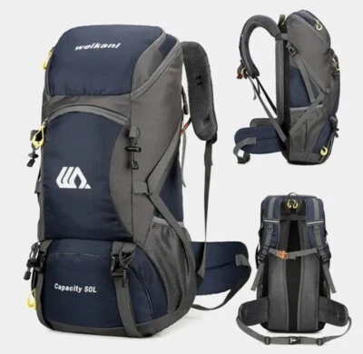50L Männer Wandern Camping Rucksack Outdoor Reise Trekking Rucksack Tasche Damen - Bild 1 von 4
