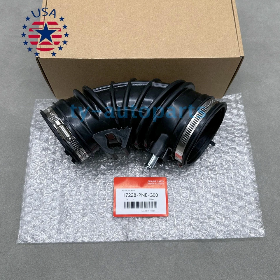 New 17228-PNE-G00 Air Intake Hose+CLAMP For Acura RSX 2002-2006 Honda CR-V 02-04 Foto 3 de 4