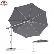 Doppler Ampelschirm EXPERT 350cm Multifunktionaler Pendelschirm Anthrazit