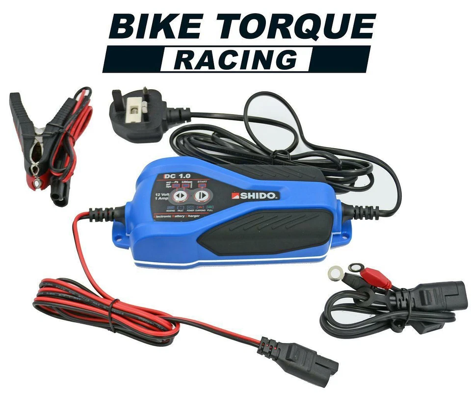 CAGIVA 125W8 1992-1996 Shido Lithium Battery & Charger - Image 2 of 2