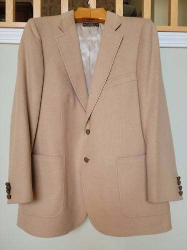 Lanvin Paris New York Mens Camel Hair  Sport Coat… - image 1