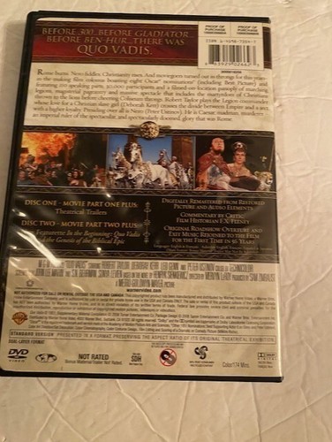 Quo Vadis (DVD, 1951) MINT - Picture 3 of 3