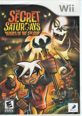 Secret Saturdays: Beasts of the 5th Sun WII (Brand New Factory Sealed US Version