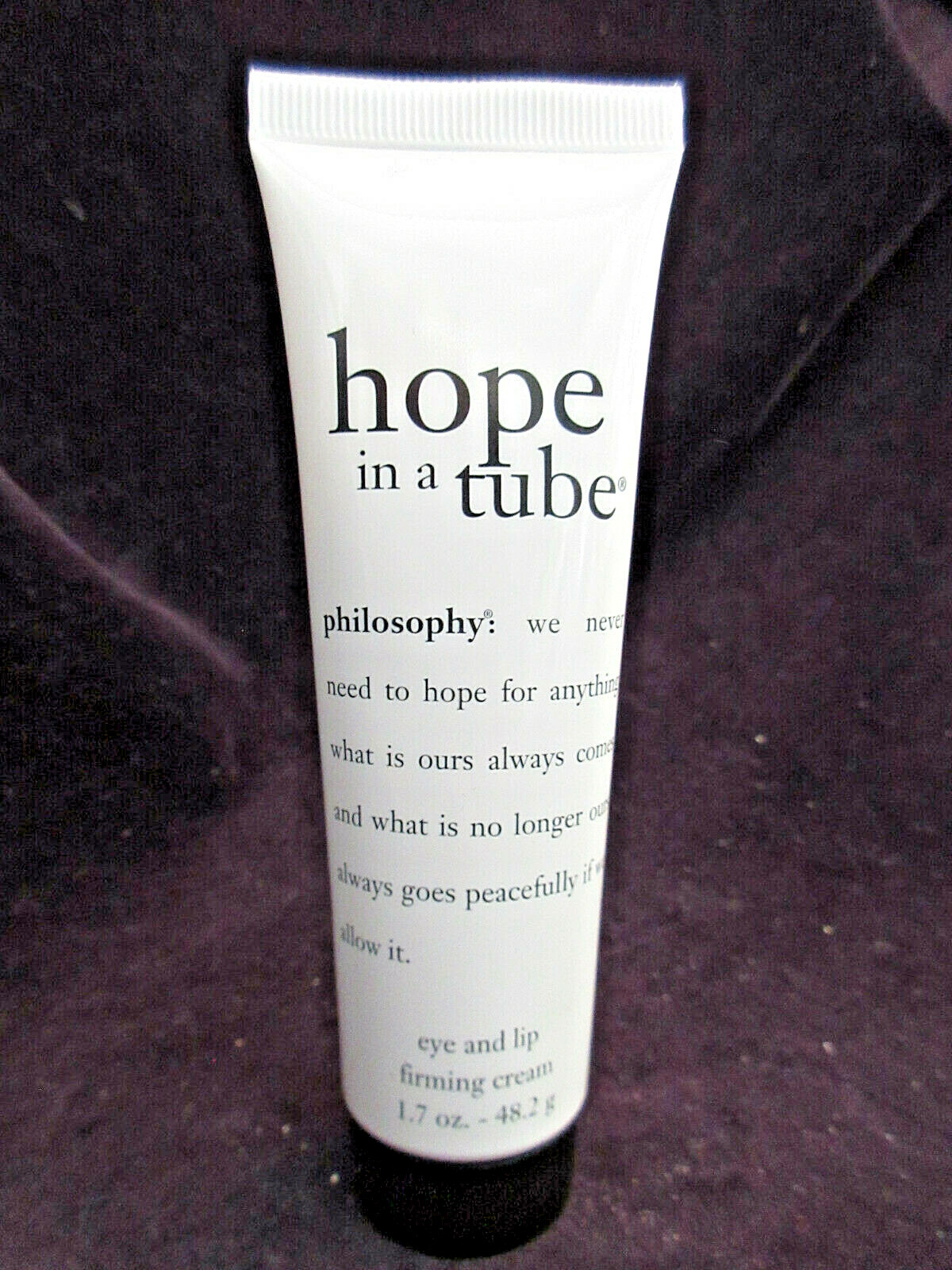 philosophy eye and lip firming cream