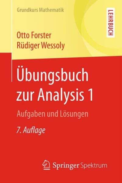 Thumbnail - Übungsbuch Zur Analysis 1