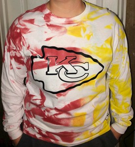 kansas city chiefs tie dye shirt