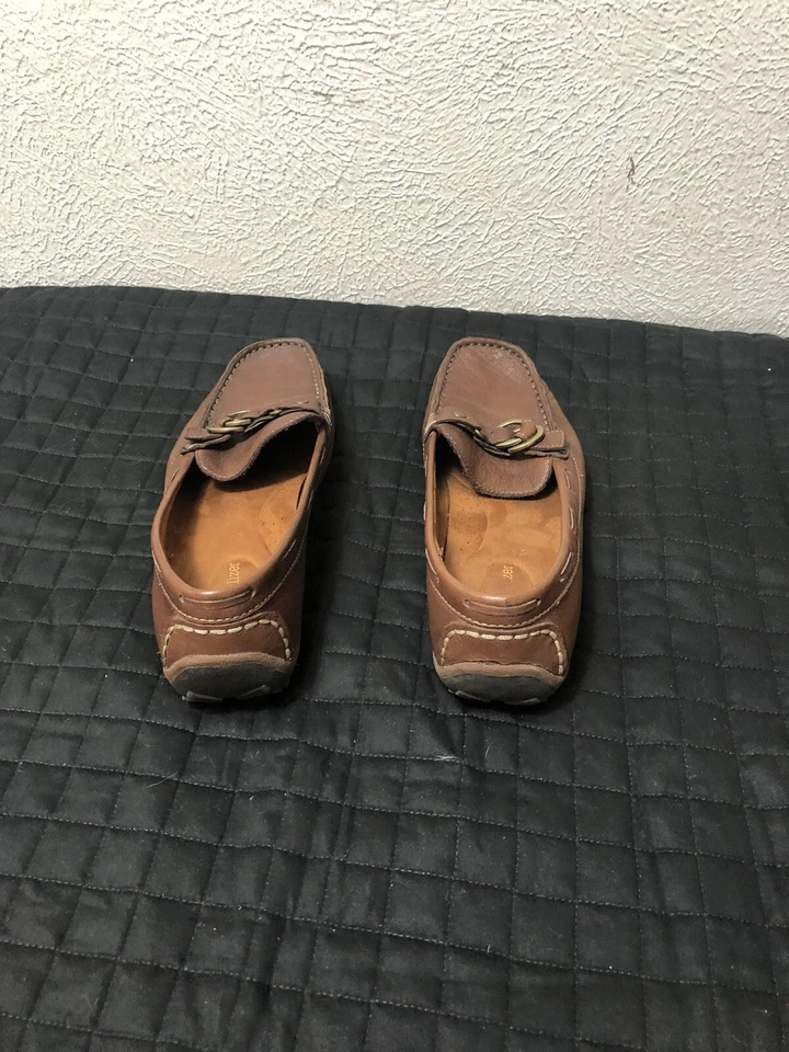 Naturalizer Angle Saddle Loafers Brown Comfort driving Mocassins Casual Size 8M - Image 4 of 4