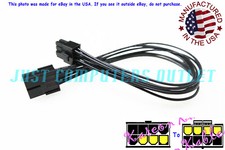    8" Female 8-Pin PCI-E GPU to Male 4 4 12V 8-Pin CPU Power Converter Cable