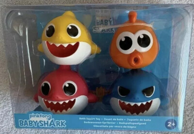 baby shark bath squirt