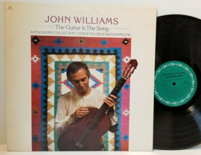 JOHN WILLIAMS The Guitar Is The Song PROMO LP CBS FM 37825 -Play Tested VG+  *R1