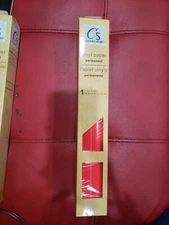 Crafters Square Vinyl Paper Permanent 12in. × 48in. Red