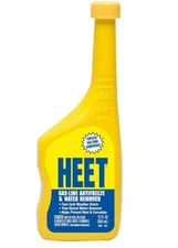 HEET Water Remover & Premium Gas Line Antifreeze, Removes Water from Fuel System