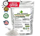 2.2lb (1000g) 100% PURE L-TAURINE FREE-FORM AMINO ACID POWDER USP GRADE