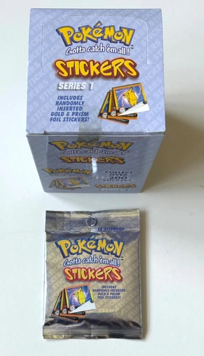 Artbox 1999 Pokemon Stickers Booster Pack X1 - BRAND NEW - Nintendo - Series 1
