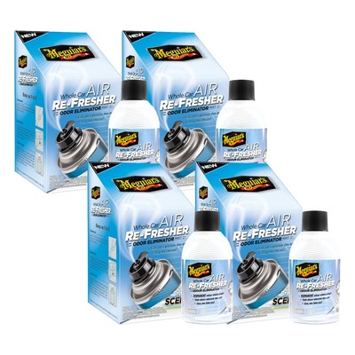 4x Meguiars Lufterfrischer Air Refreshener Summer Breeze Sommer Briese G16602EU
