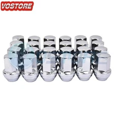 (24) 14x1.5 Chrome Factory Style Lug Nuts for Chevrolet Silverado Tahoe Suburban