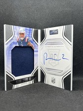 2022 Panini Playbook #239 Pierre Strong Jr. RC Jumbo Relic Booklet Auto #183/299