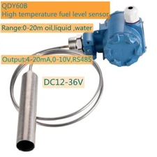 Transmitter Diesel Oil Water Level Sensor High-Temp Resistant Meter 4-20mA 0-10V