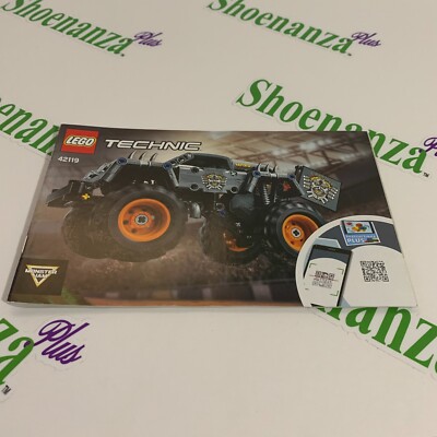 LEGO  Technic Monster Jam Max-D 42119 Manual Book Instructions ONLY 2021 Retired