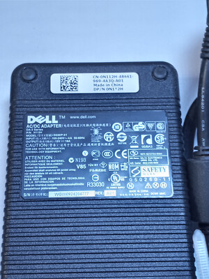 DELL Genuine Dell N112H 12V 18A 220W 8 Pin AC Power Adapter DA-2 