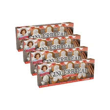 Little Debbie Gingerbread Soft Cookies, 4 Boxes, 32 Individually Wrapped Cookies