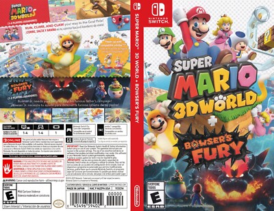 Super Mario 3d World and Bowser's Fury Game Nintendo Switch for