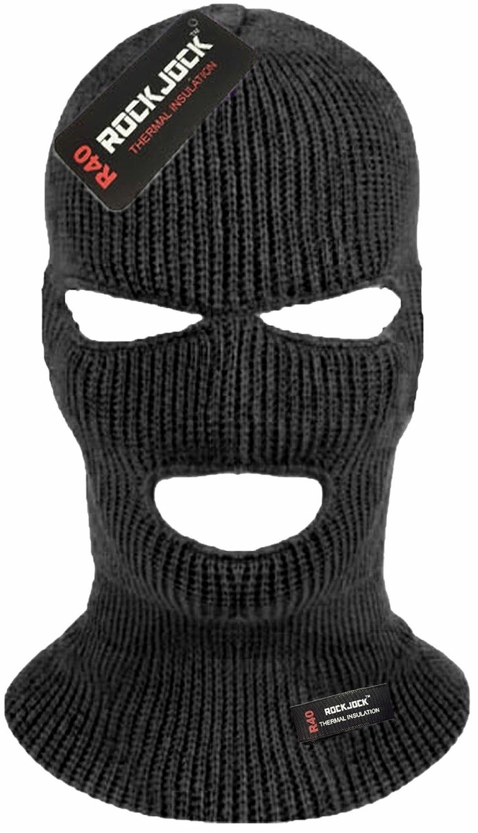Rockjock - Gorro Térmico De Invierno Para Hombre, Color Negro - Foto 6