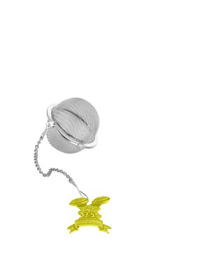 C4 Clays Gold Chrom 2 Zoll Tee Kugel Mesh Infuser Edelstahl Sieb