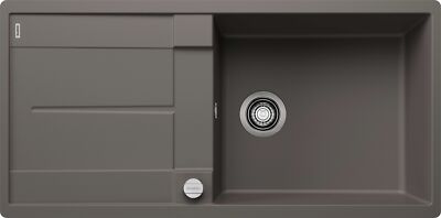 BLANCO METRA XL 6 S-F Einbauspüle SILGRANIT vulkangrau ab 60 cm Excenter