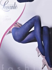 Dichte Strumpfhose 70DEN Damen Moda Levante Metallisiert E376 Größe 1. Sale