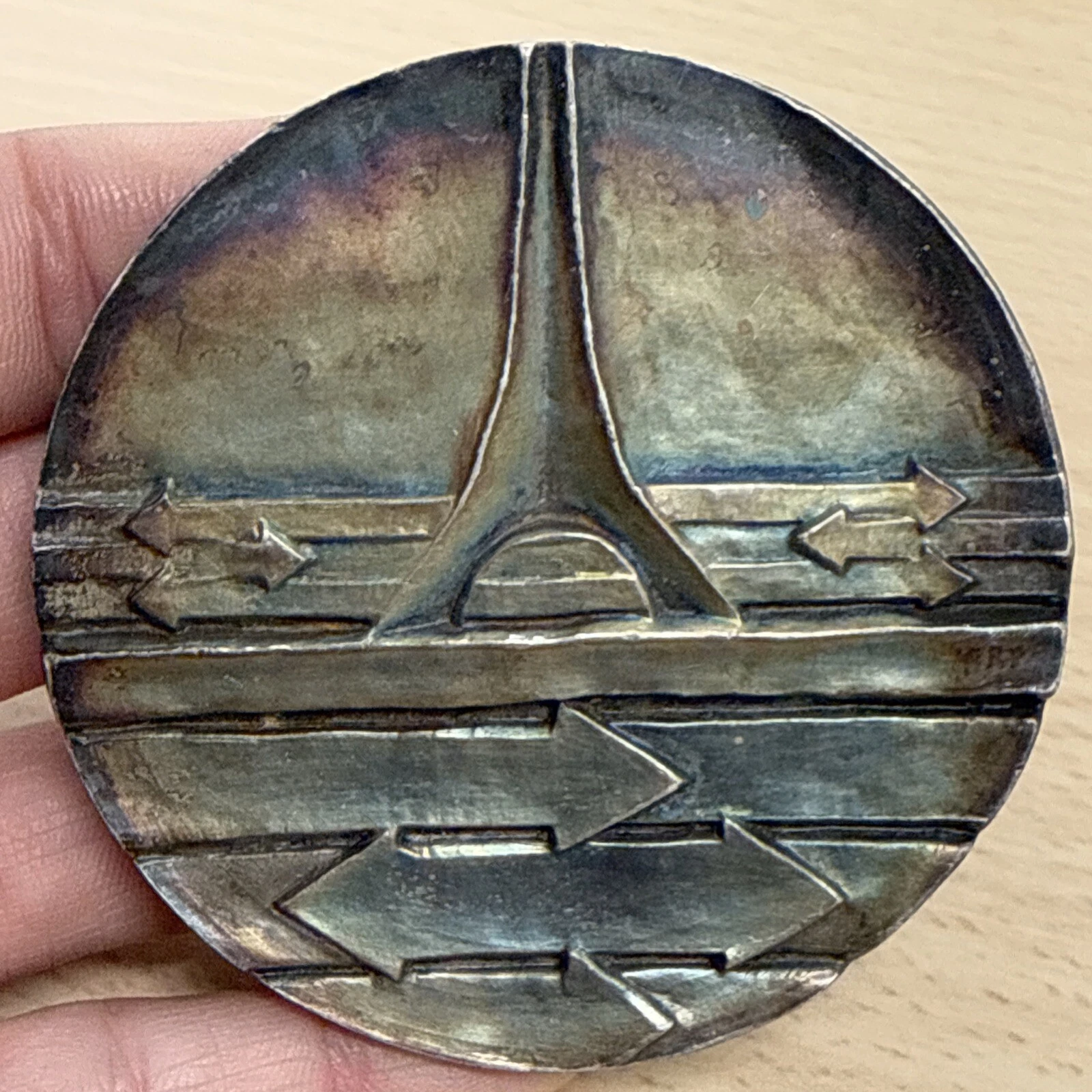 Médaille Régie Autonome Des Transports Parisiens 1949 1974 En Bronze 1973
