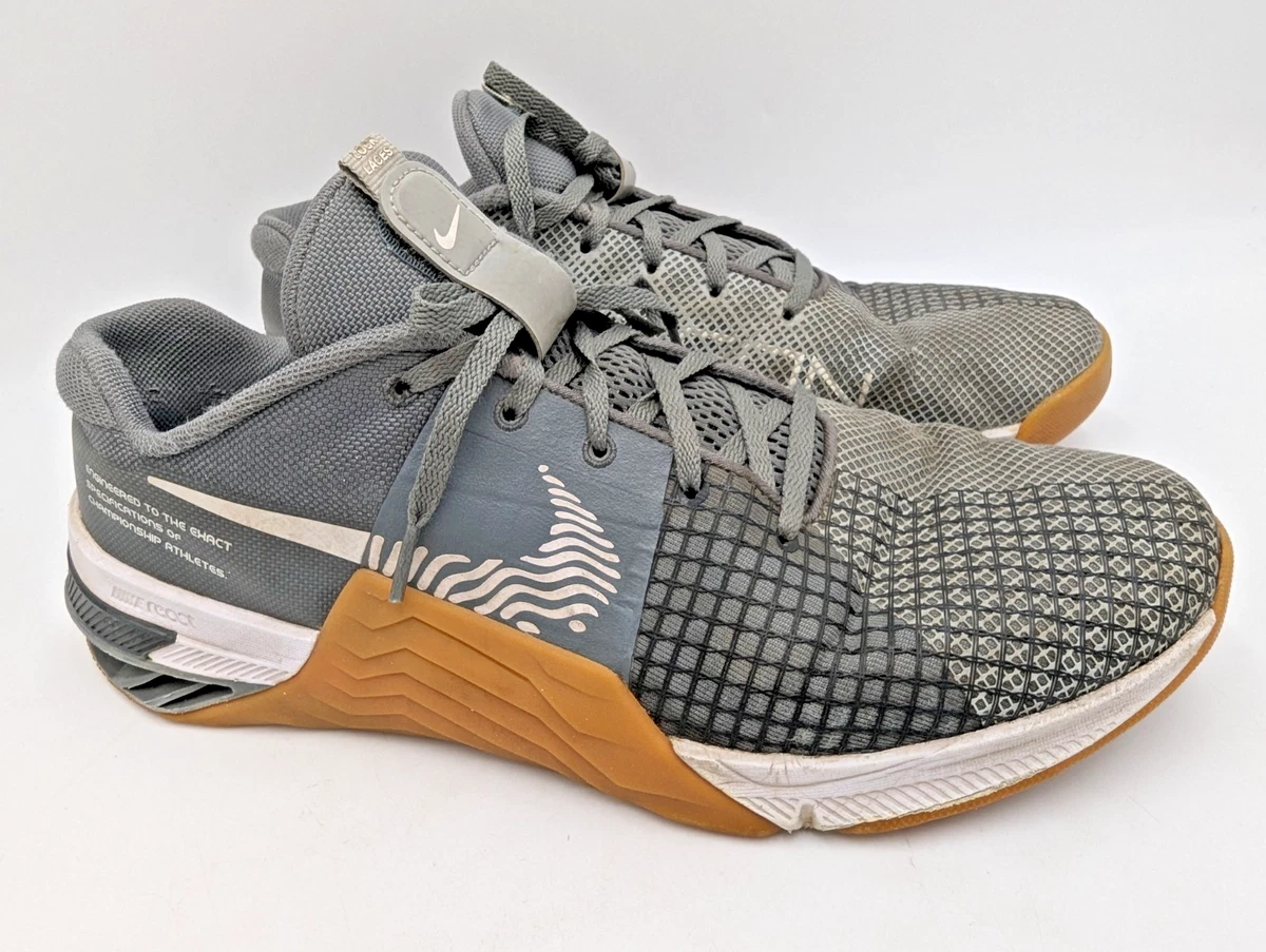 Nike Metcon 8 Mens Training Shoes Smoke Grey Gum DO9328-002 Size 7.5 Gym Workout Nike Metcon 8  main image 4