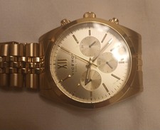 Reloj Viceroy de Hombre Chic de acero con esfera dorada IP dorado.