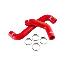 Iag Silicone Radiator Hose Kit For 2008-14 Subaru Wrx 08-21 Sti Red