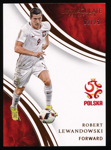 Robert Lewandowski #69 2017 Panini Immaculate card