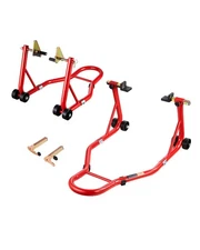 VEVOR✅Motorcycle Stand Lift,850lbs Capacity Front Rear Combo Stand Lift,Front Wh