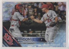 2016 Topps Chrome Blue Wave Refractor 57/75 Trevor Rosenthal Yadier Molina 04br
