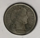1909 D BARBER DIME - ONLY 954,000 MINTED    1322