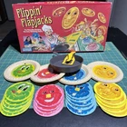 Vintage Flippin’ Flapjacks Pancake Board Game 1990 Parker Brothers Memory Game