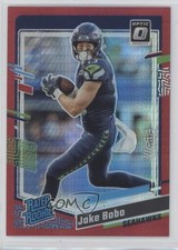 2023 Panini Donruss Optic Rated Rookie Red Hyper Prizm Jake Bobo #288 1dl2