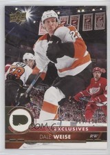 2017-18 Upper Deck Exclusives 9/100 Dale Weise #140 1o3