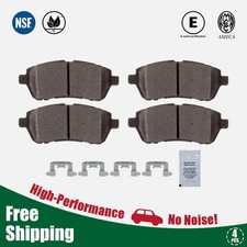 For Ford Fiesta 2011-2019 Mazda 2 2011-2014 Front Performance Ceramic Brake Pads