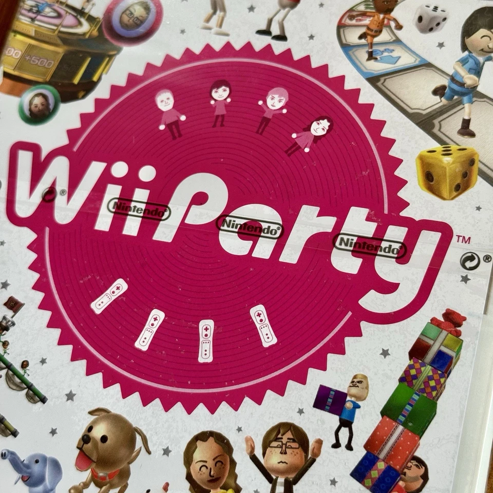 Wii Party Nintendo Wii Game PAL Manual Brand New Factory Sealed Rare Chance - Image 2 of 4