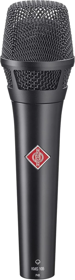 NEW Neumann KMS 105 Black Condenser Vocal Microphone Stage Studio Live - Image 2 of 4